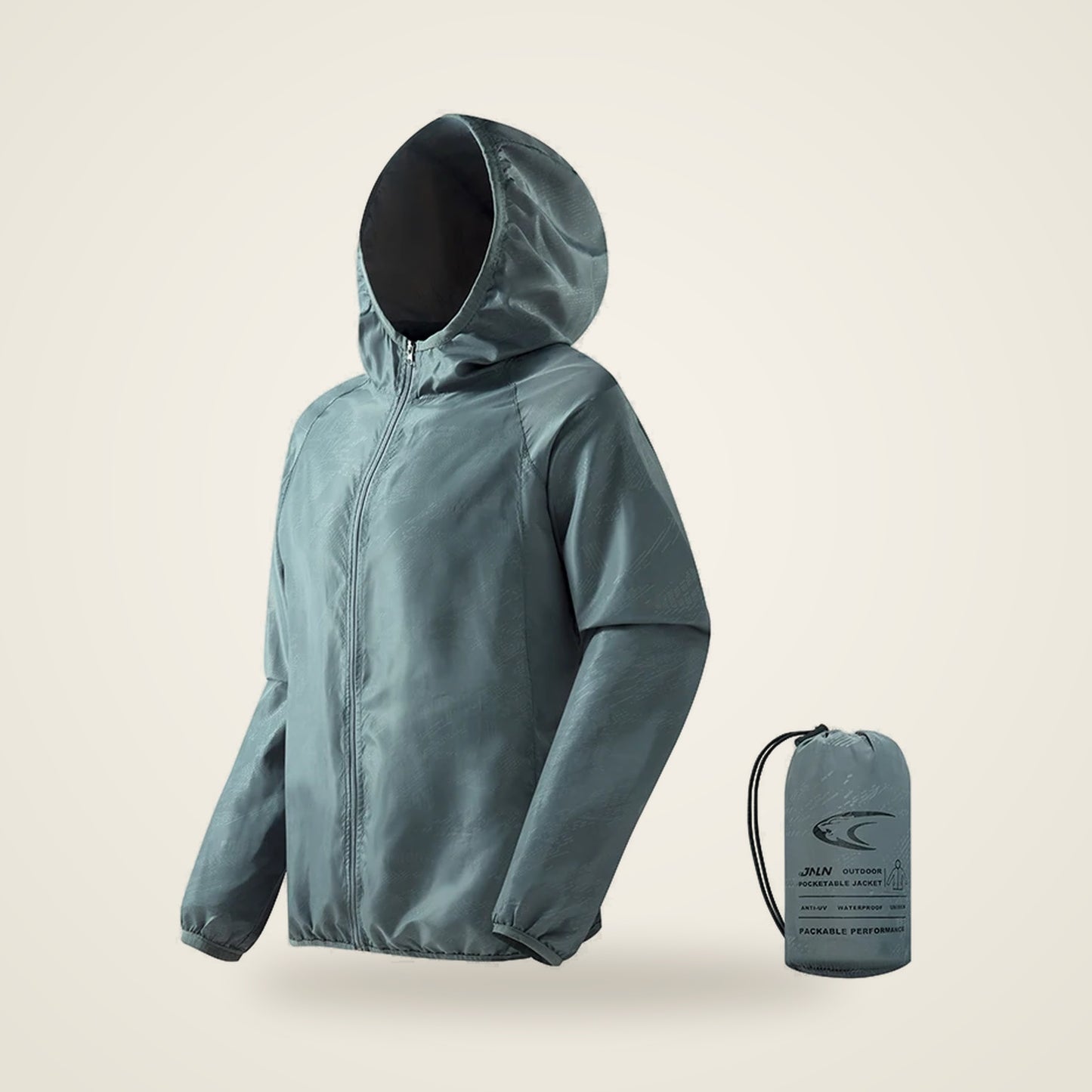 Packable UPF 50+ Windbreaker — Unisex