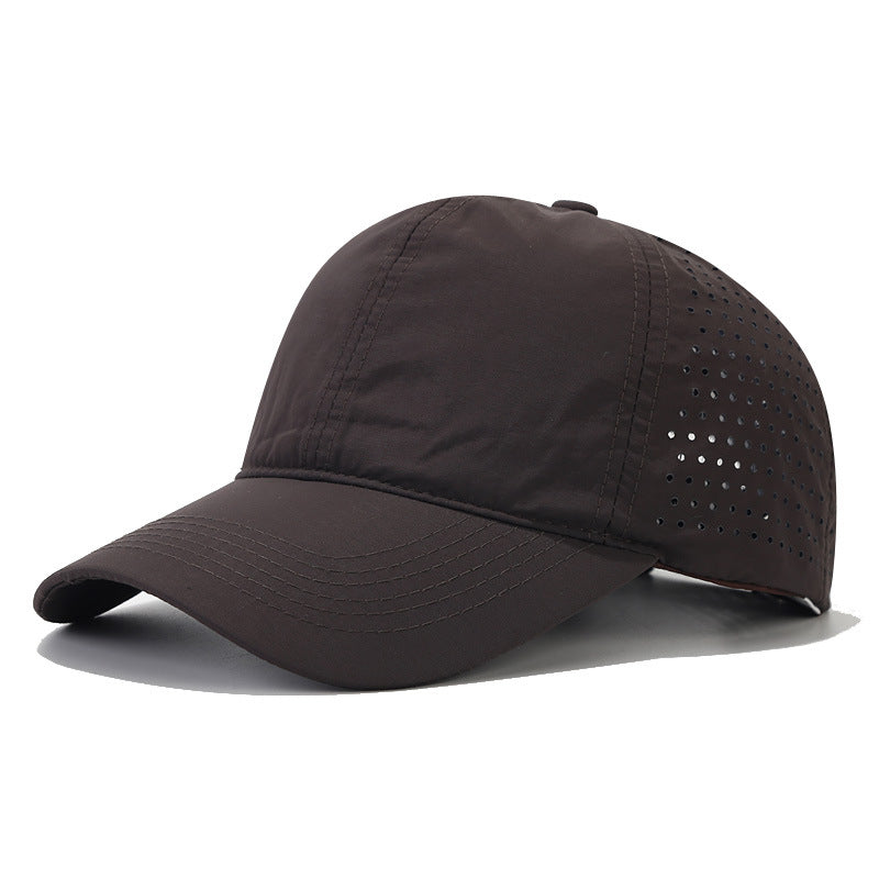 Outdoor Sun Protection Hat — Breathable Mesh Hiking Cap