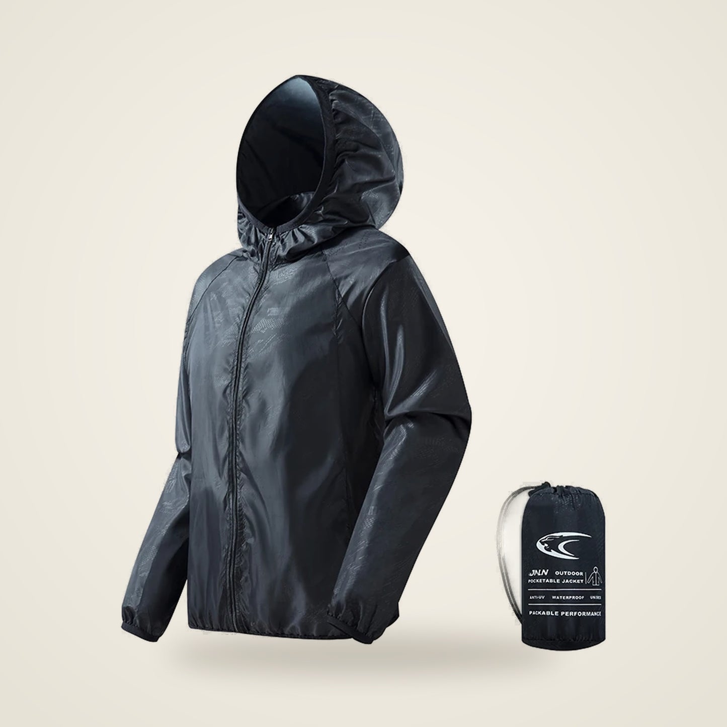 Packable UPF 50+ Windbreaker — Unisex