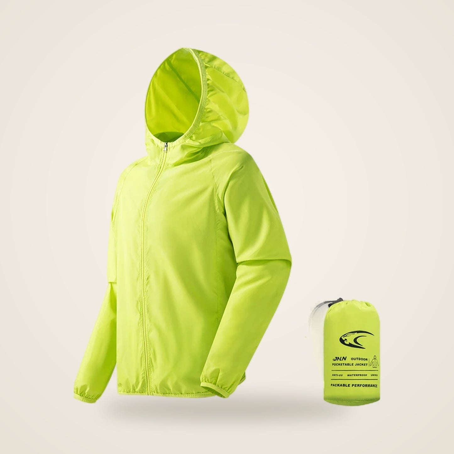 Packable UPF 50+ Windbreaker — Unisex