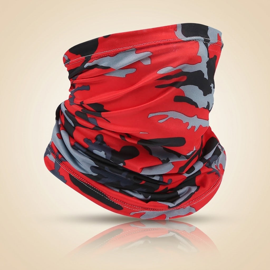 Multifunctional Neck Gaiter — Seamless Stretch Tube