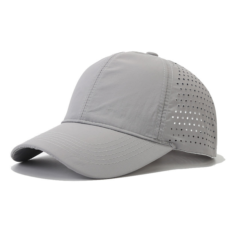 Outdoor Sun Protection Hat — Breathable Mesh Hiking Cap