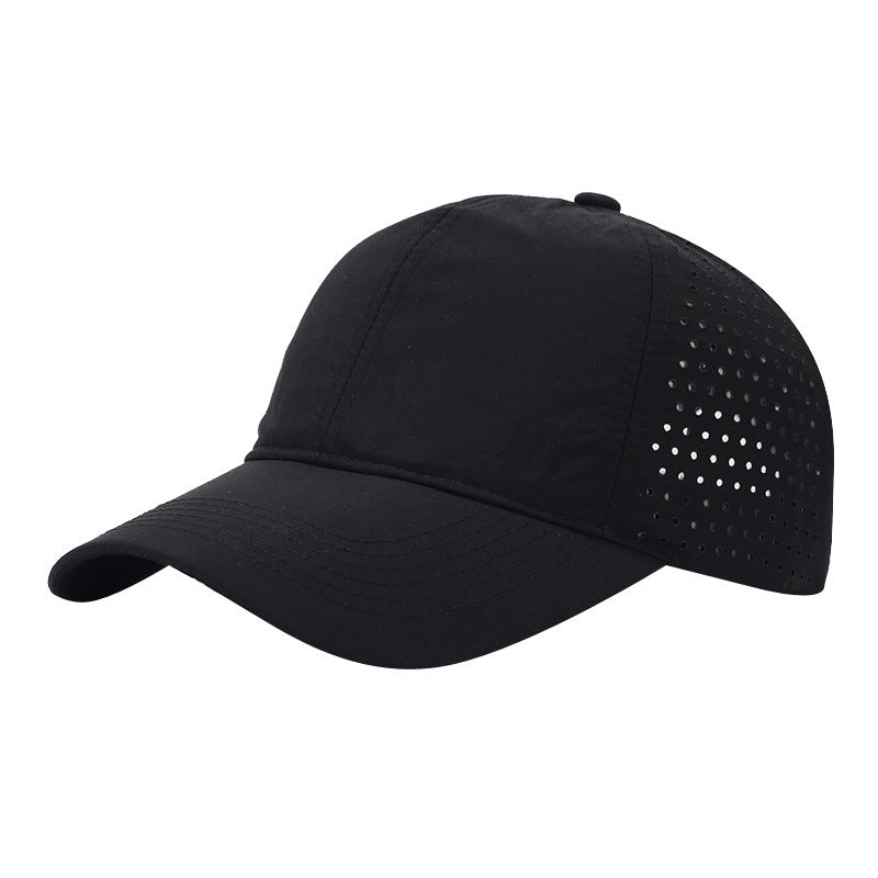 Outdoor Sun Protection Hat — Breathable Mesh Hiking Cap