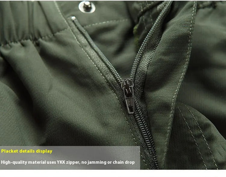 Convertible Hiking Pants — Zip-Off Quick-Dry