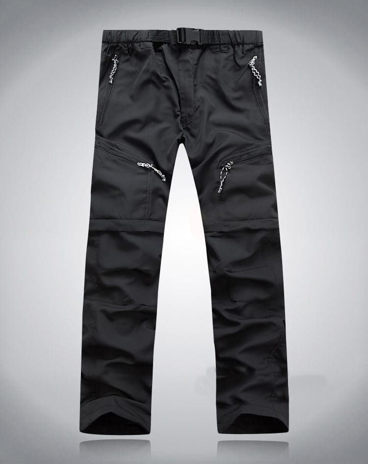 Convertible Hiking Pants — Zip-Off Quick-Dry