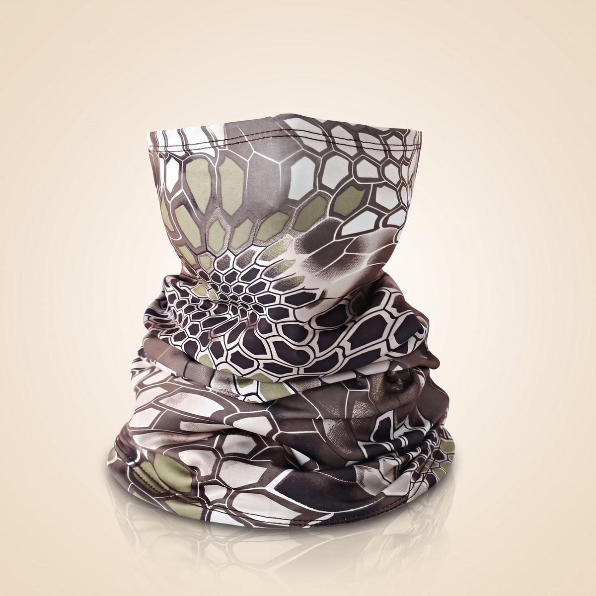 Multifunctional Neck Gaiter — Seamless Stretch Tube