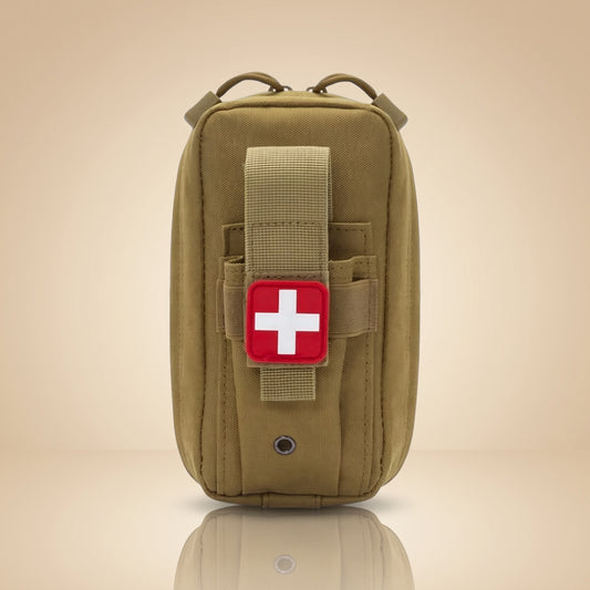 MOLLE first-aid pouch organizer for hiking