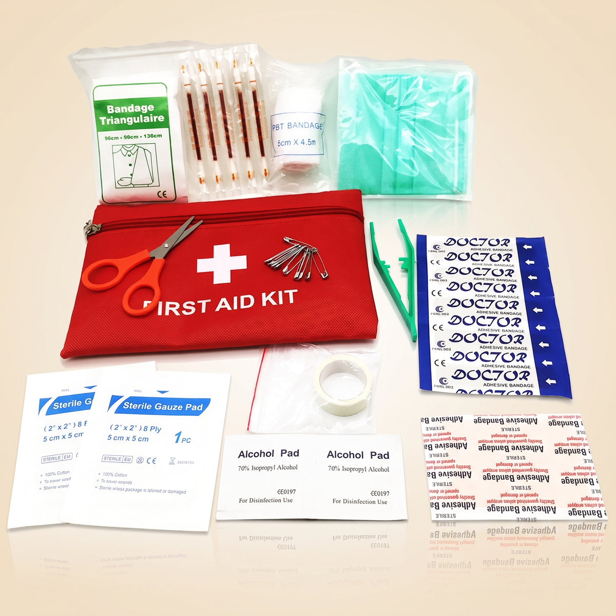 Trail First-Aid Kit — 13 Pieces
