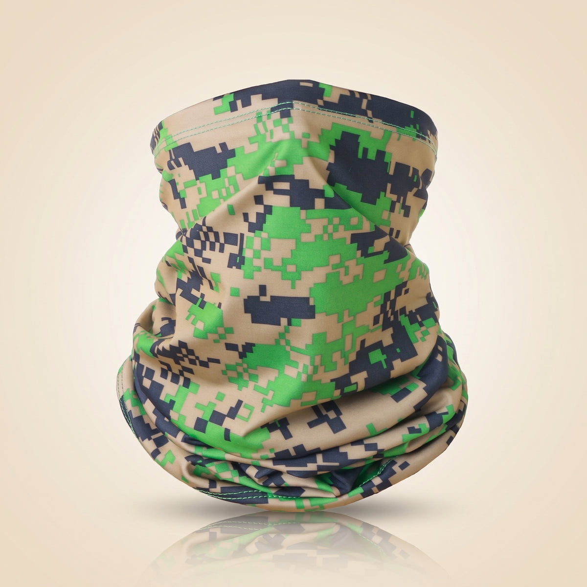 Multifunctional Neck Gaiter — Seamless Stretch Tube
