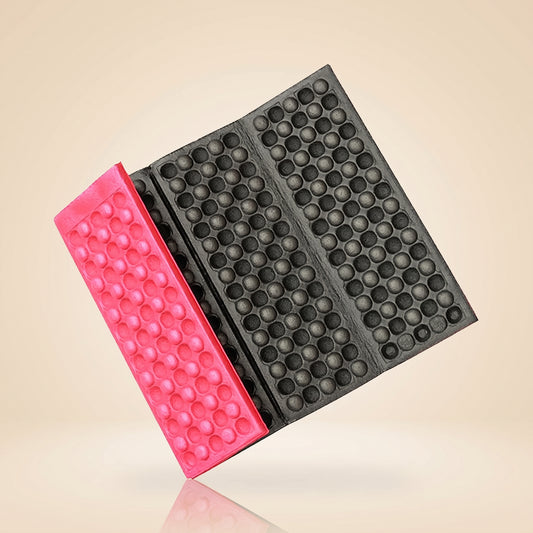 Folding waterproof foam sit pad for hiking