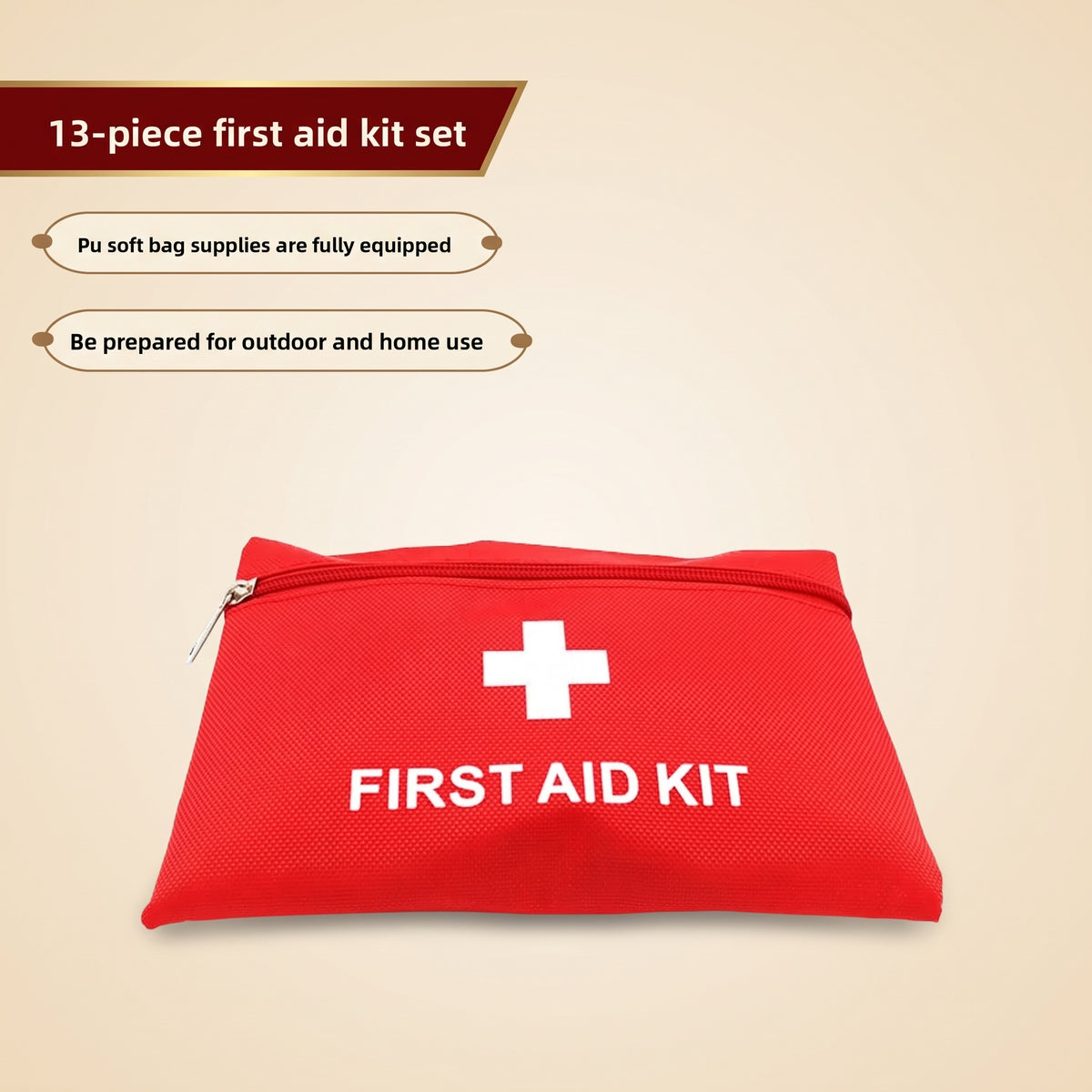 Trail First-Aid Kit — 13 Pieces