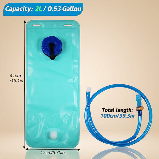 Insulated hydration bladder water reservoir