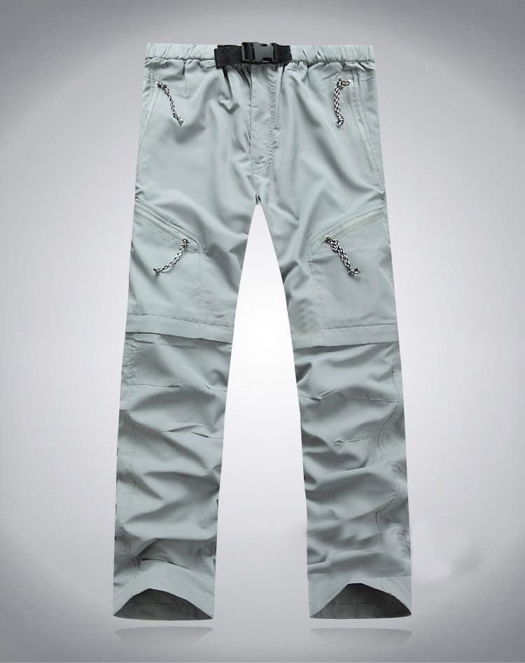 Convertible Hiking Pants — Zip-Off Quick-Dry