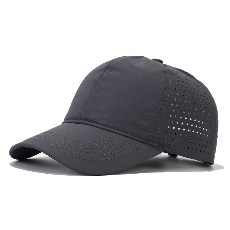 Outdoor Sun Protection Hat — Breathable Mesh Hiking Cap