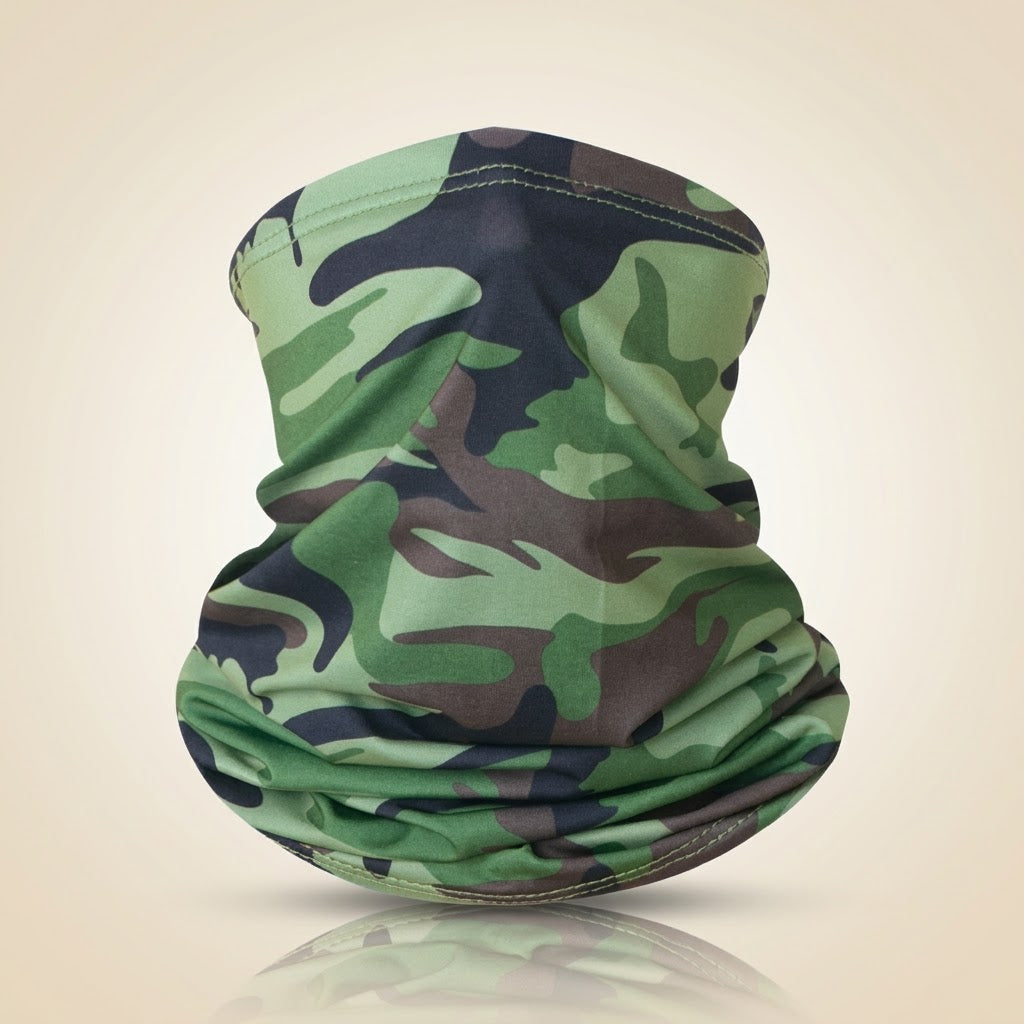 Multifunctional Neck Gaiter — Seamless Stretch Tube