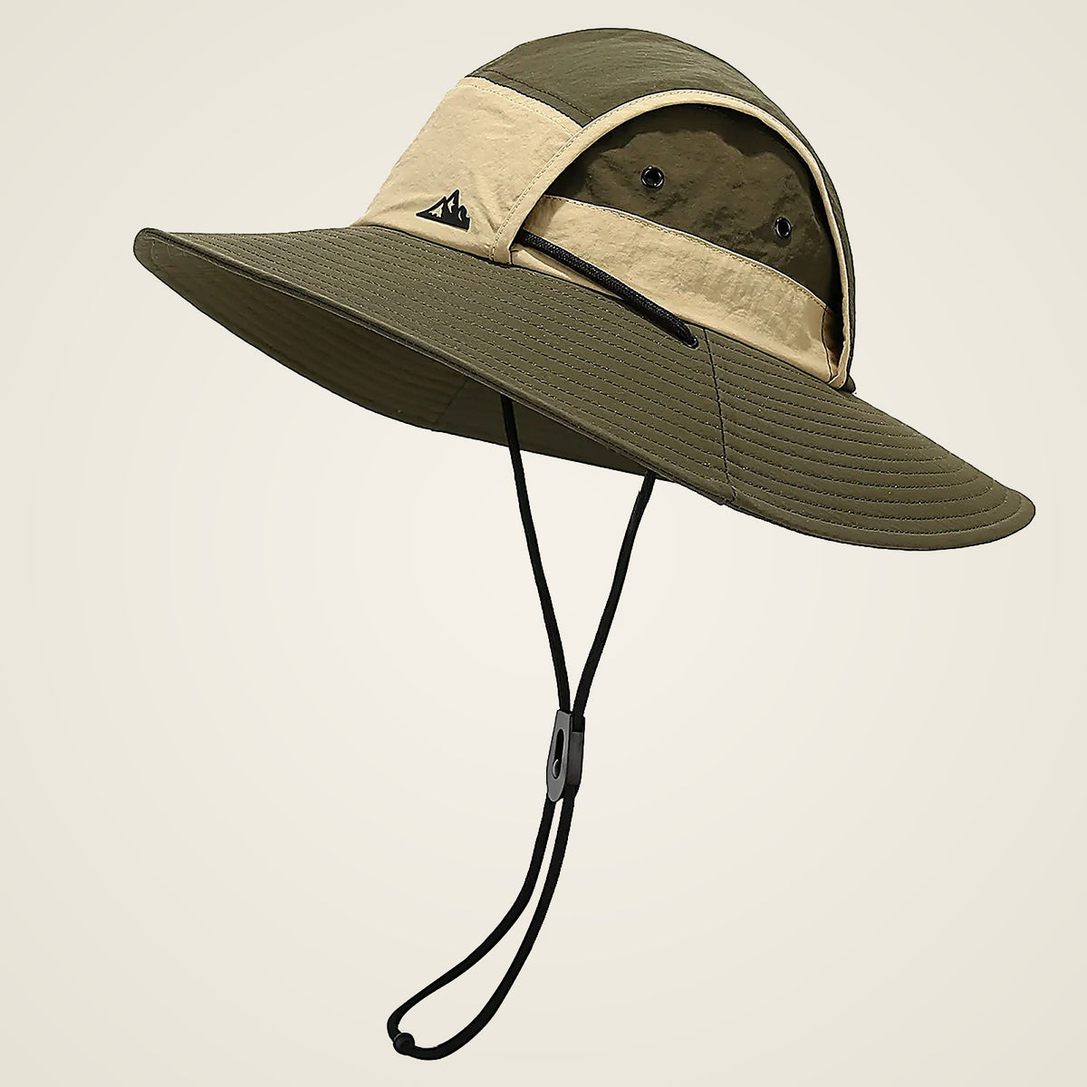 Wide-Brim Sun Hat — Men's