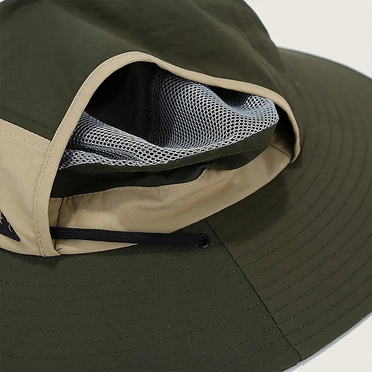 Wide-Brim Sun Hat — Men's