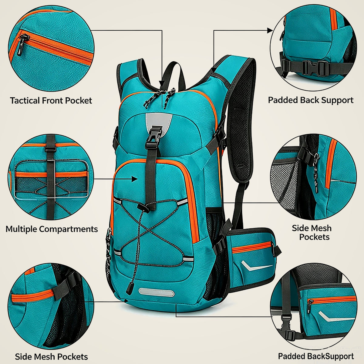 18L Hydration Backpack — Unisex