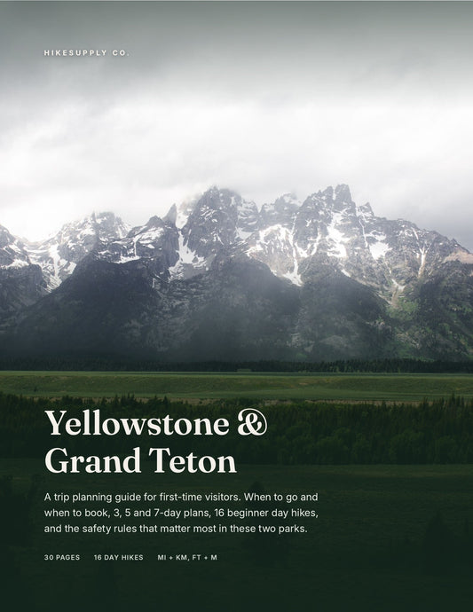 Yellowstone & Grand Teton Trip Planning Guide cover