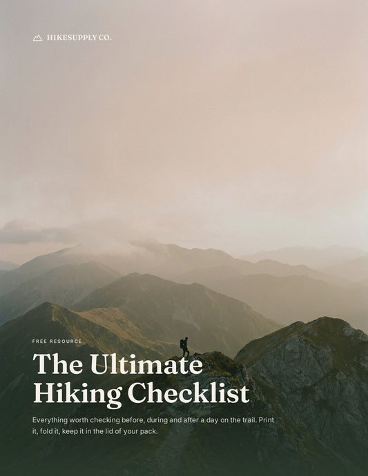 The Ultimate Hiking Checklist