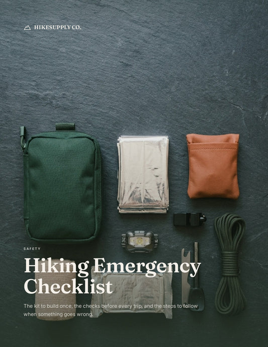 Hiking Emergency Checklist