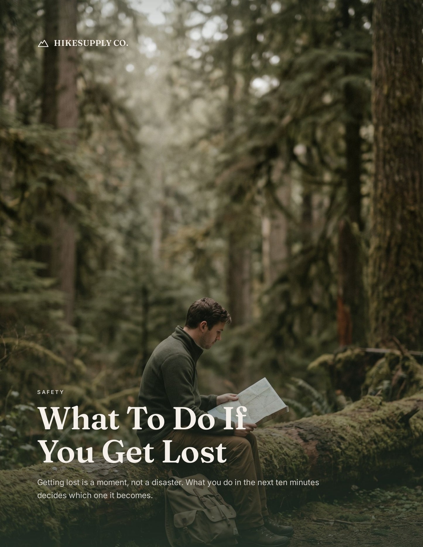 What To Do If You Get Lost