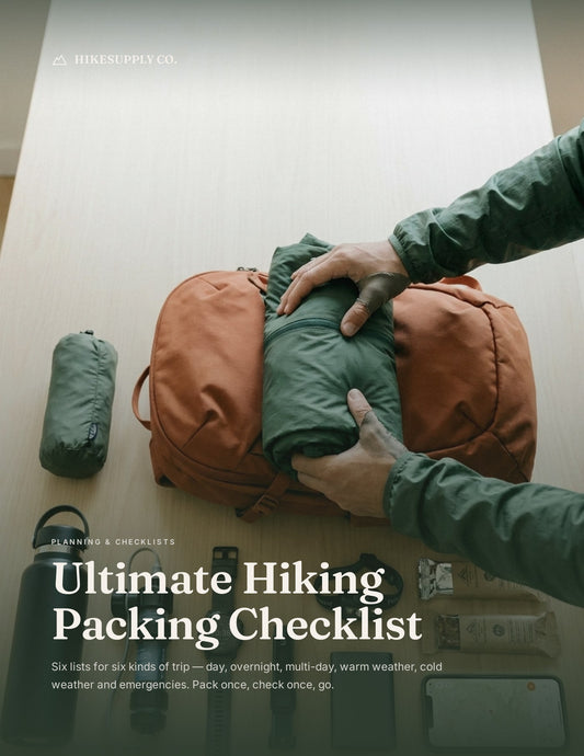 Ultimate Hiking Packing Checklist